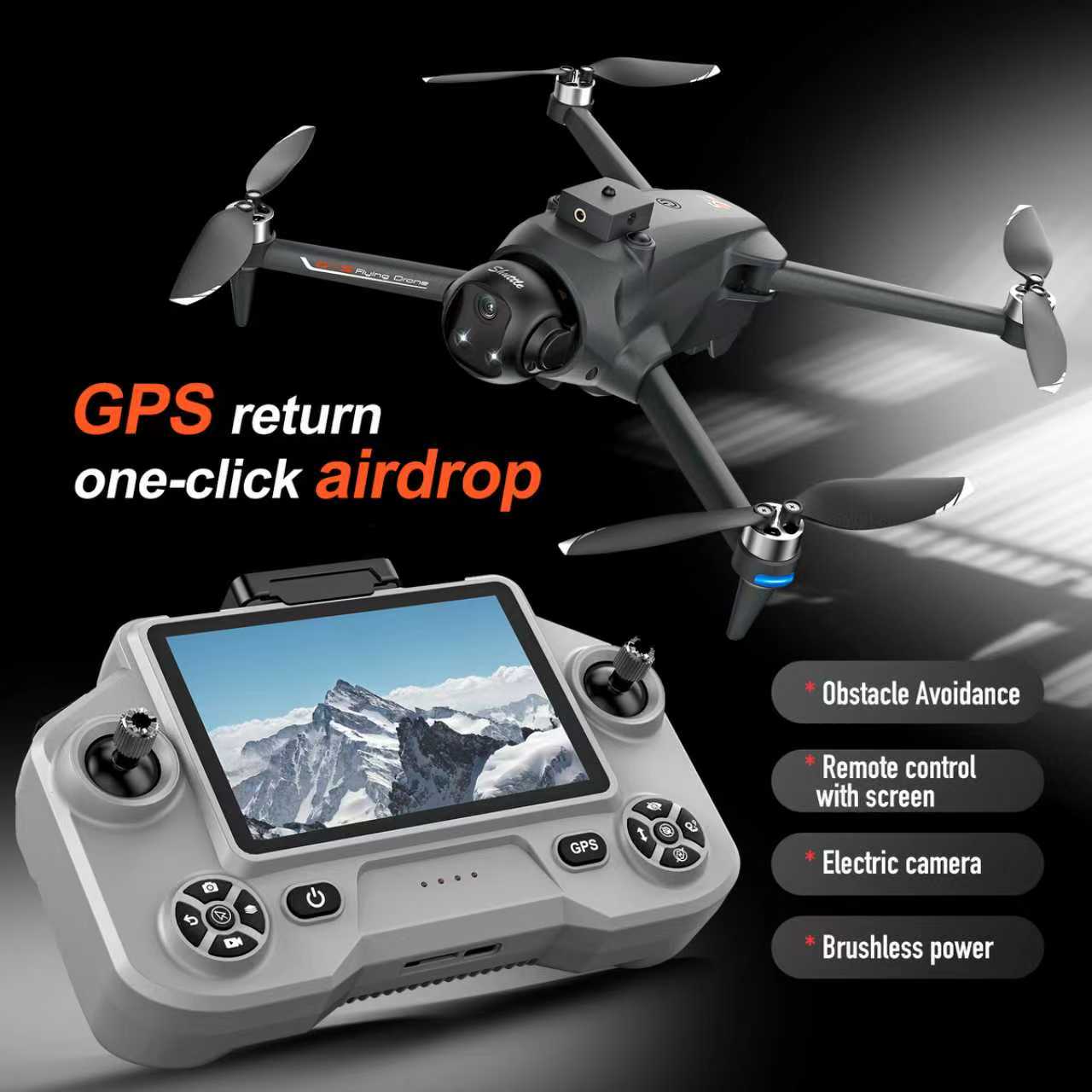 Jjrc Drone X12 - Drone Quadcopter FPV GPS YL059 com