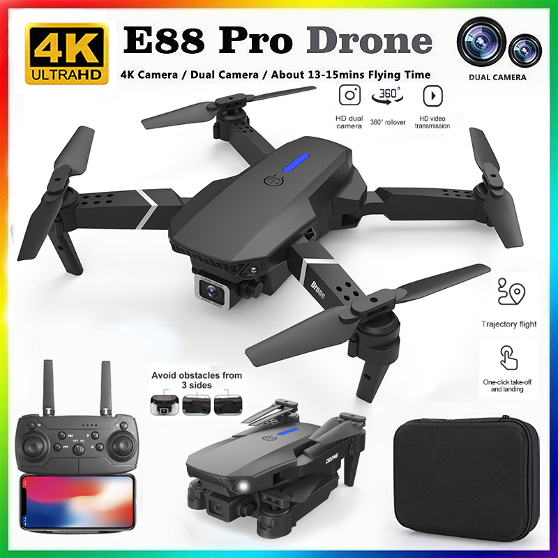 2026 NOVO E88 Drone RC Profiss - Drone Ae Rc avaliação e preço