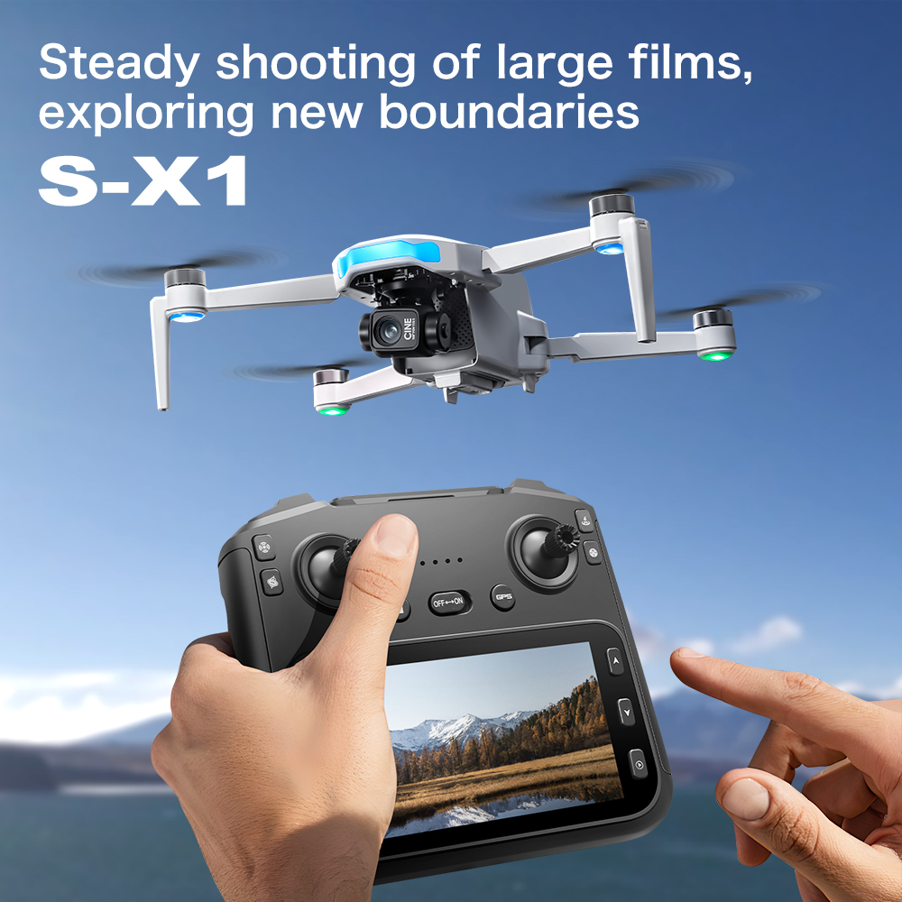 Drone Aéreo Original S-X1 GPS  - Drone Ae Rc avaliação e preço