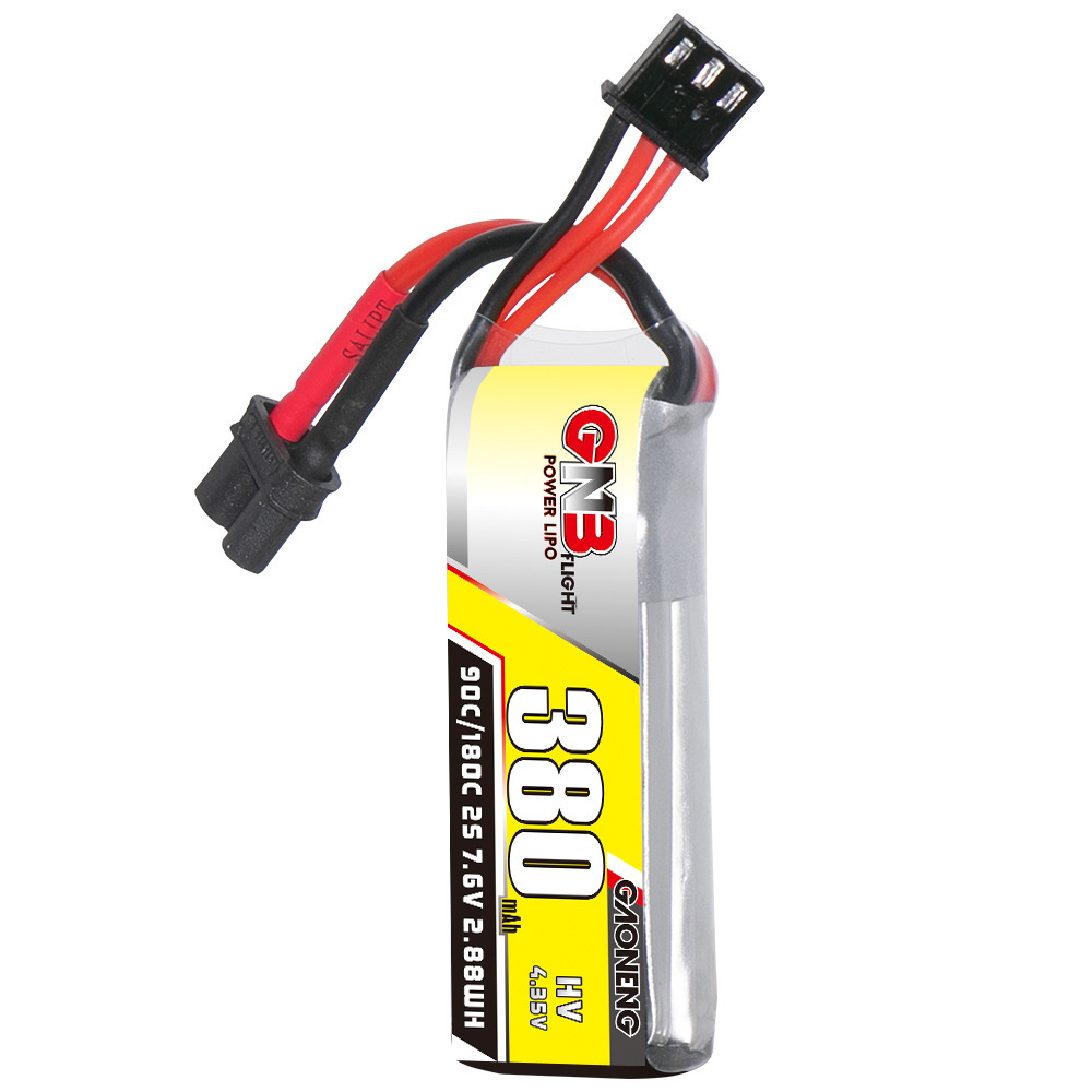 Bateria Lipo GNB 2S 7.6V 380mA - Drone Rc Leading avaliação e preço