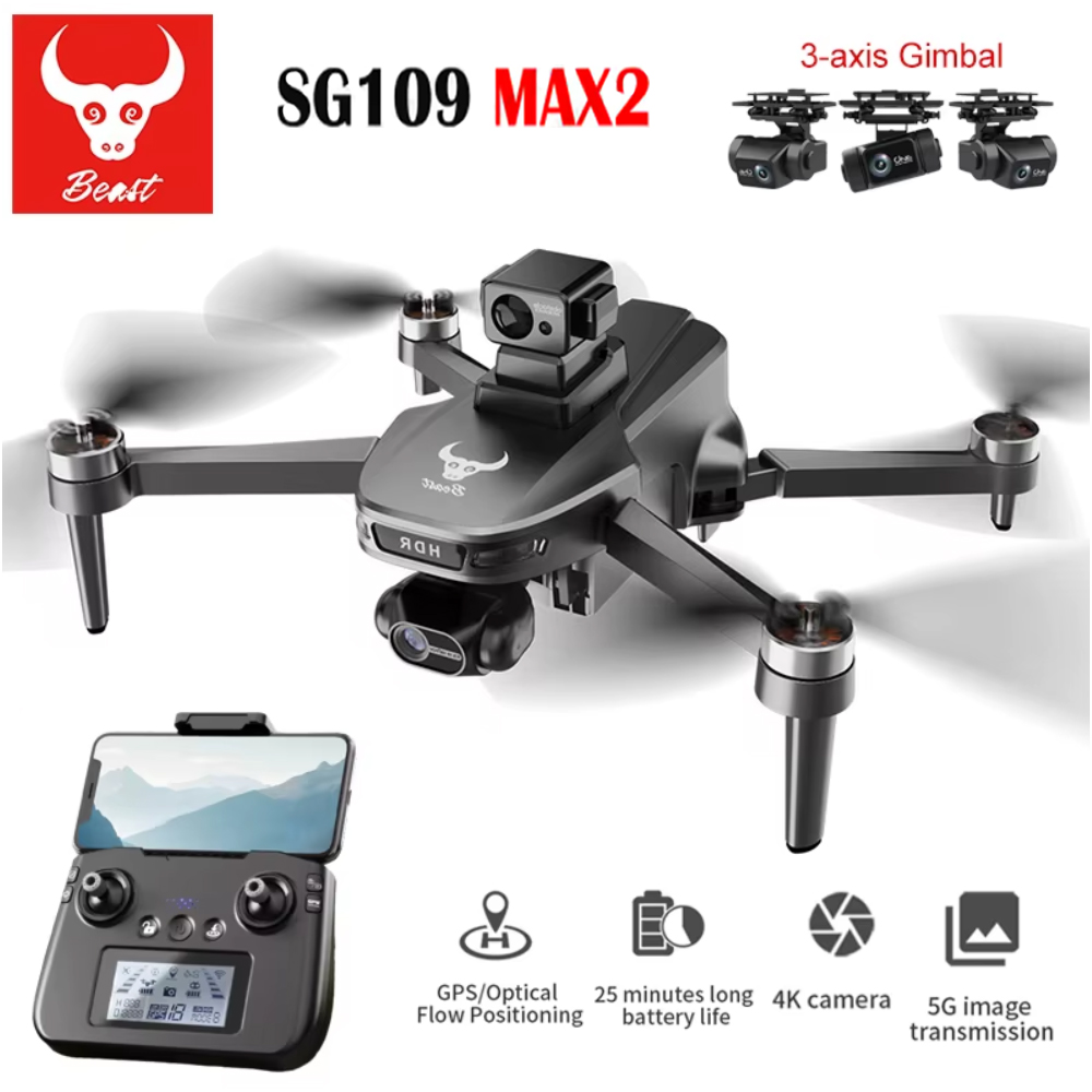 Sg109 max2 profissional fpv 8k - Jjrc Drone X12 avaliação e preço